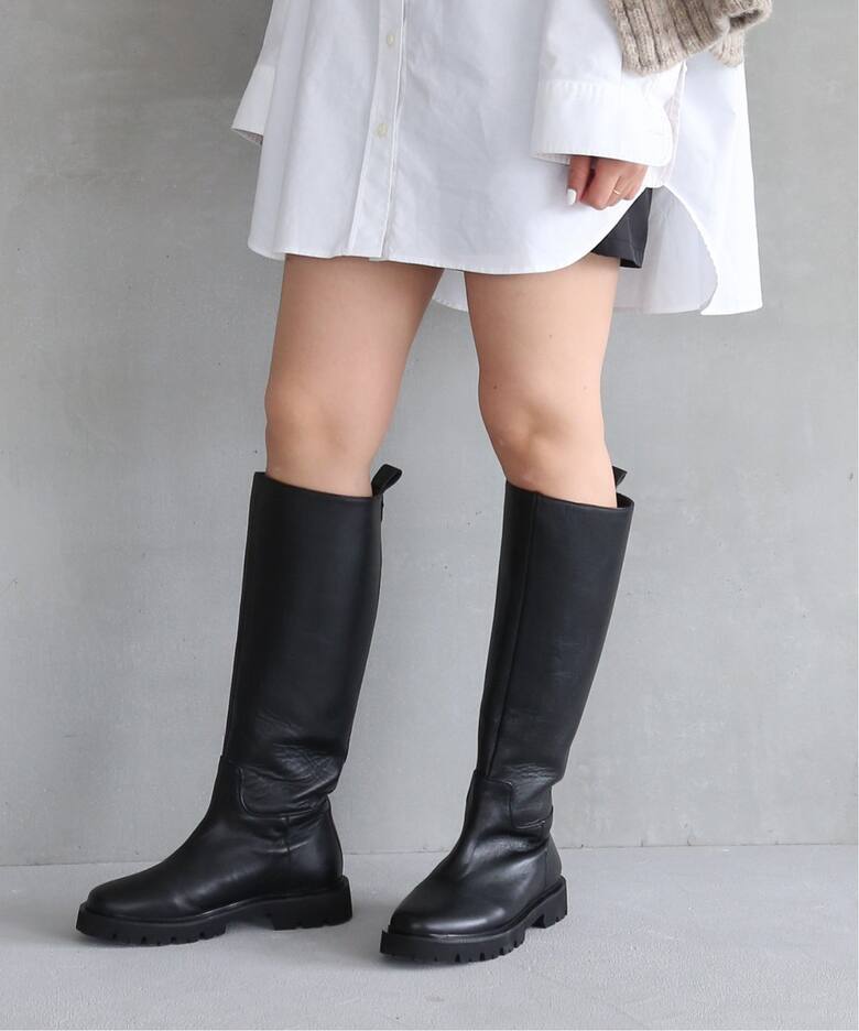 22AW 新品 別注 Deuxieme Classe ドゥーズィエムクラス × CAMINANDO カミナンド RIDING BOOTS ロングブーツ ブーツ 9_画像8