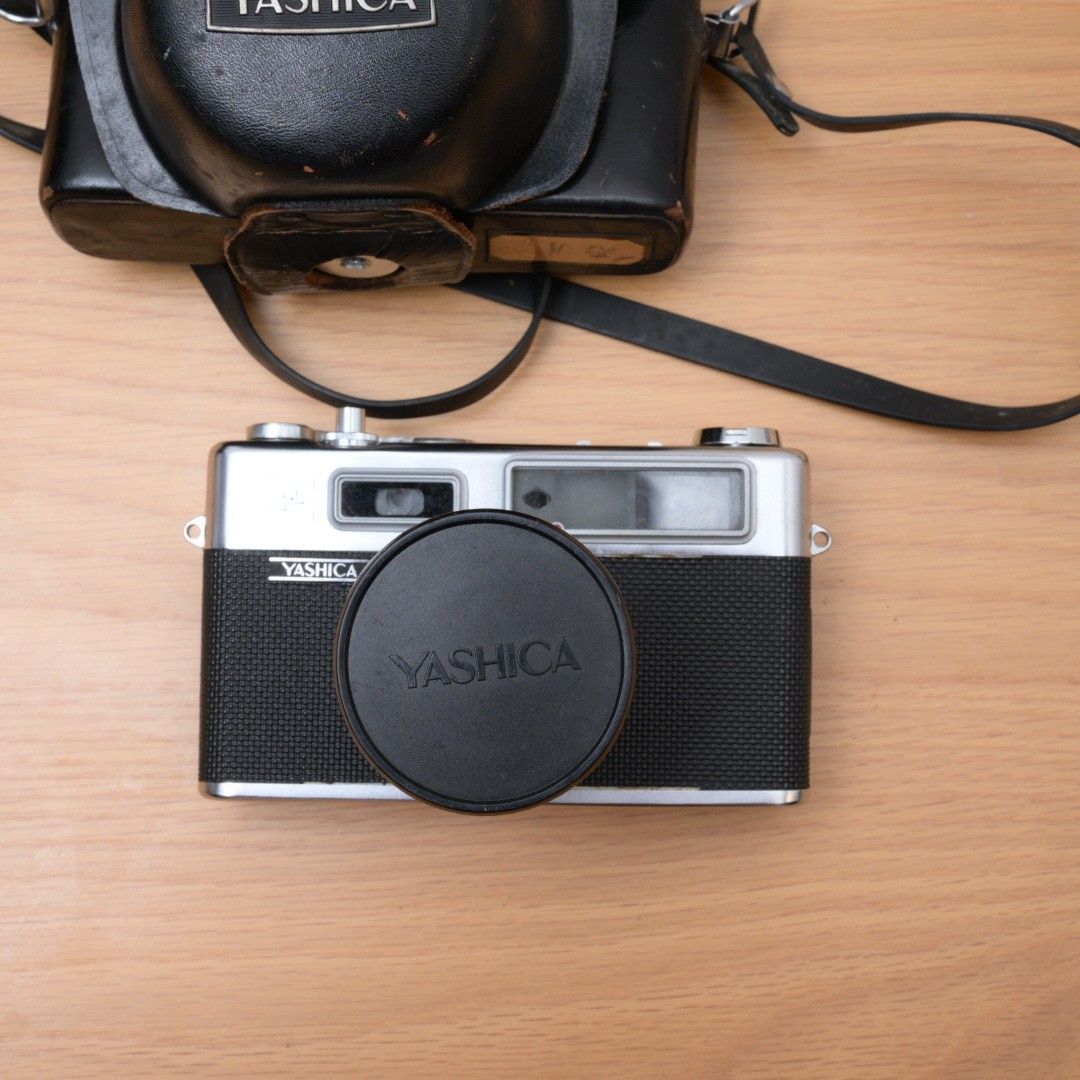 フィルムカメラ ヤシカ YASHICA エレクトロ35 電池アダプター付