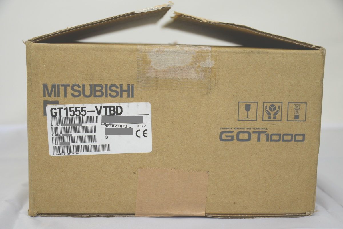 インボイス対応 未使用 箱開封済み 三菱 GT1555-VTBD GOT1000_画像1