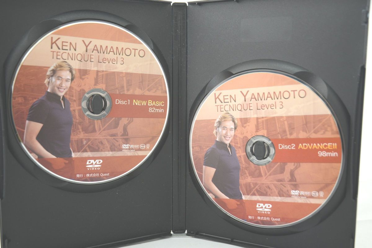 インボイス対応 KEN YAMAMOTO TECHNIQUE Level3 DVD_画像2