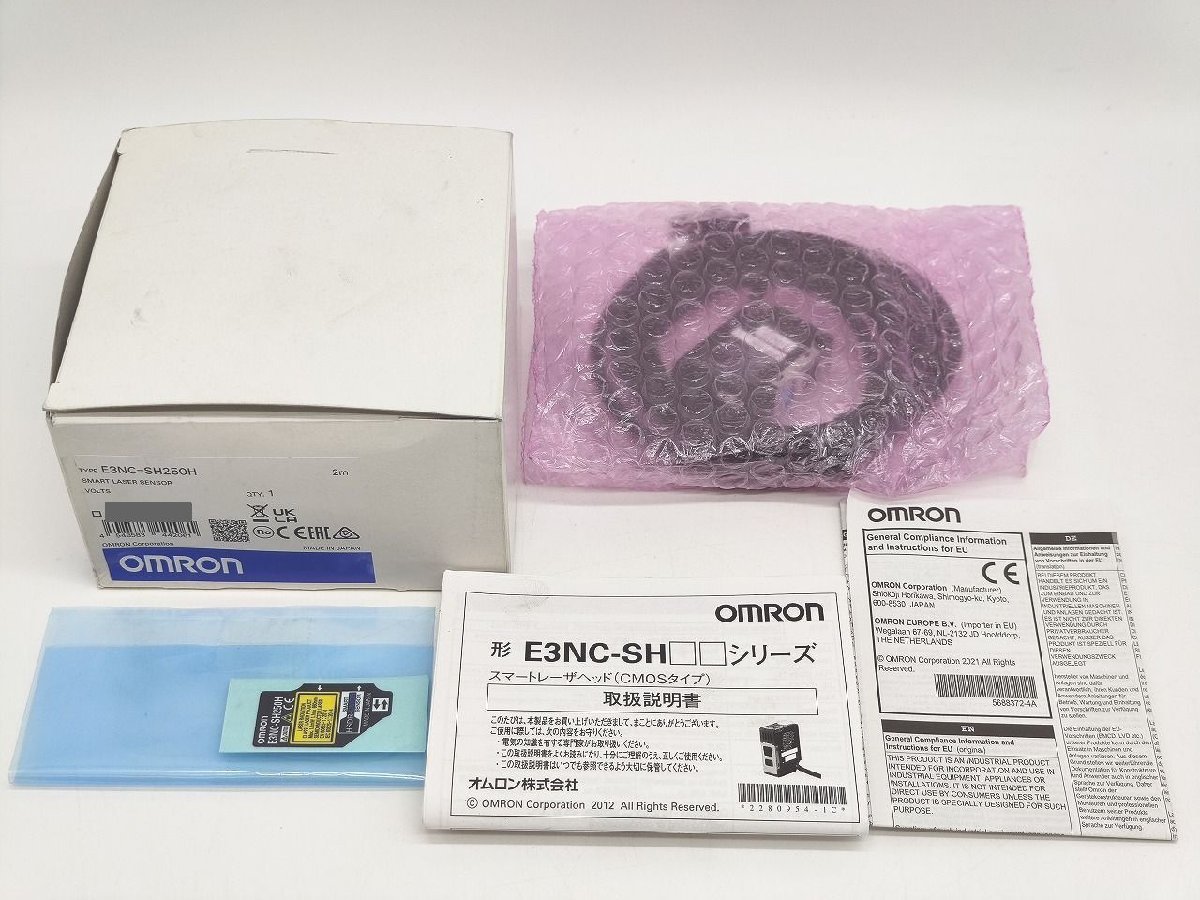 インボイス対応 箱汚れあり 新品 オムロン OMRON E3NC-SH250H 2m_画像1