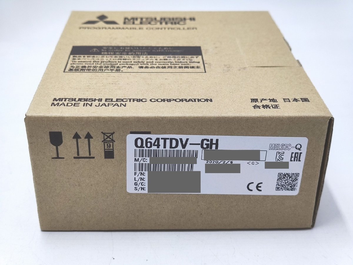22811円 インボイス対応 2020年製 新品 三菱 シーケンサ Q64TDV 22811円 インボイス対応 2020年製 新品 三菱 シーケンサ Q64TDV