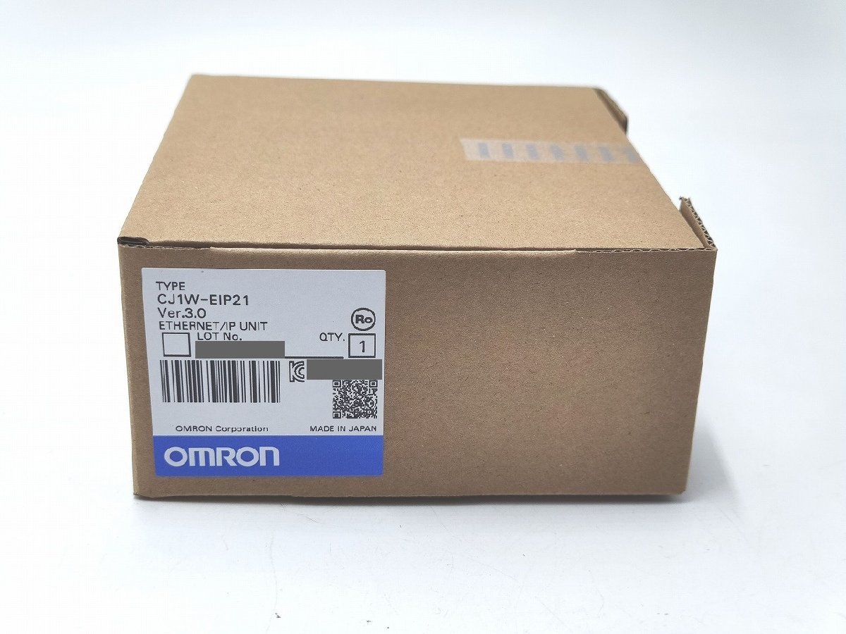 インボイス対応 新品 オムロン CJ1W-EIP21 Ver.3.0 OMRON その5_画像1