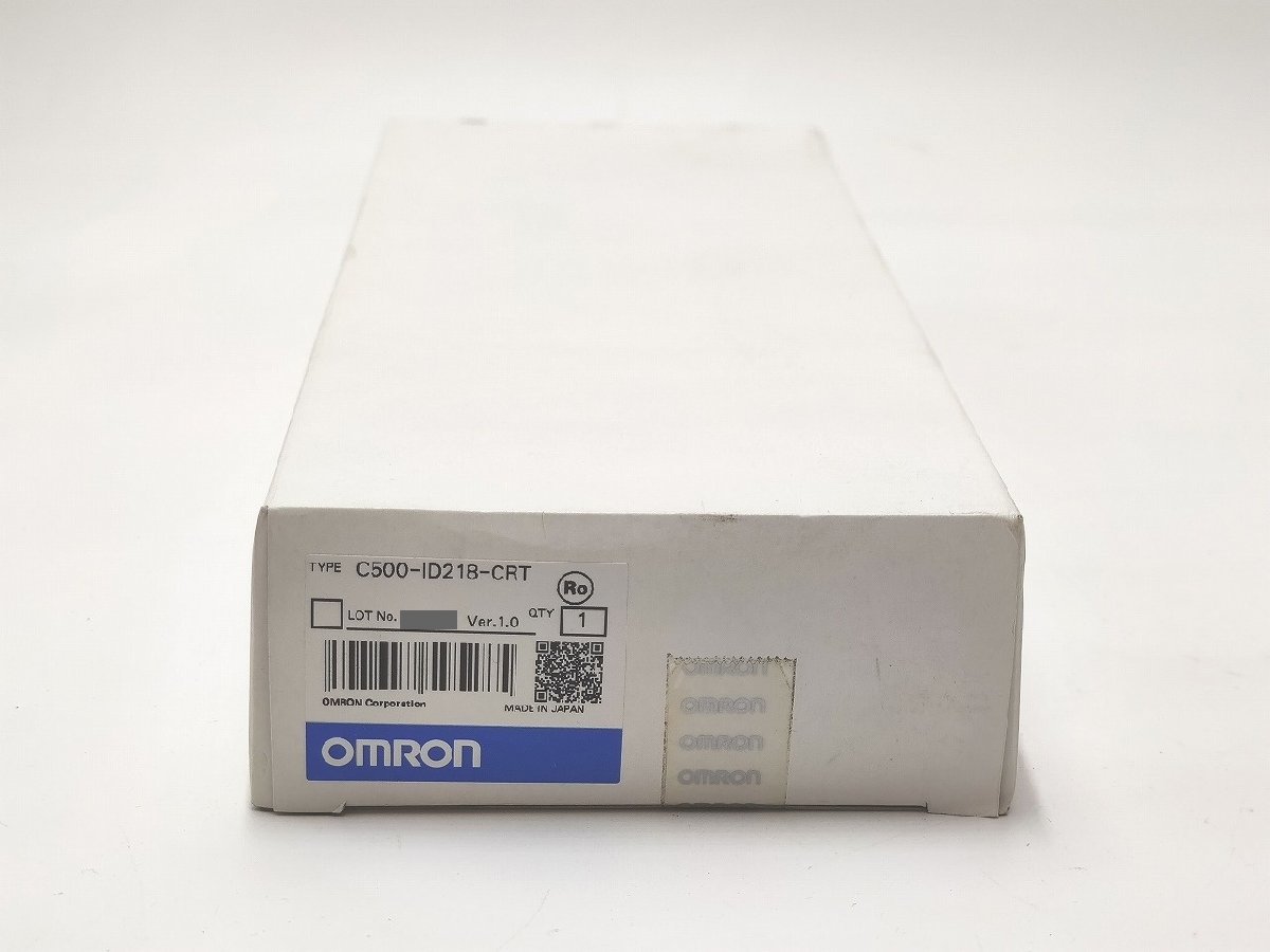 インボイス対応 未使用 オムロン C500-ID218-CRT Ver.1.0 OMRON インボイス対応 未使用 オムロン C500-ID218-CRT Ver.1.0 OMRON