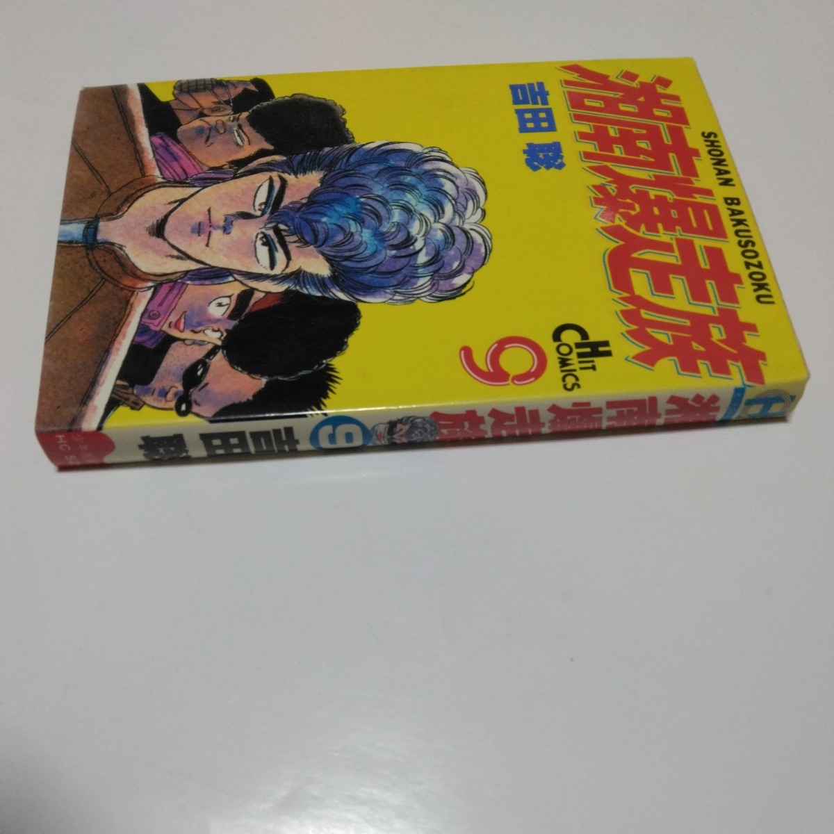 湘南爆走族　9巻（再版）吉田聡　ヒットコミックス　少年画報社　当時品　保管品_画像3