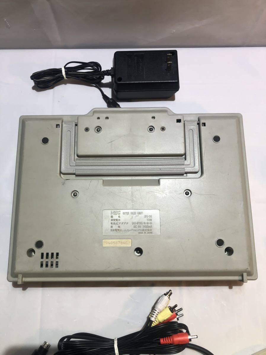 PCエンジン IFU-30 ゲーム機 レトロ NEC PC Engine 更に… ①SUPER SYSTEM CARD CD-ROM2、②SYSTEM CARD Ver1.0、③マルチタップ　PI-PD003_画像7