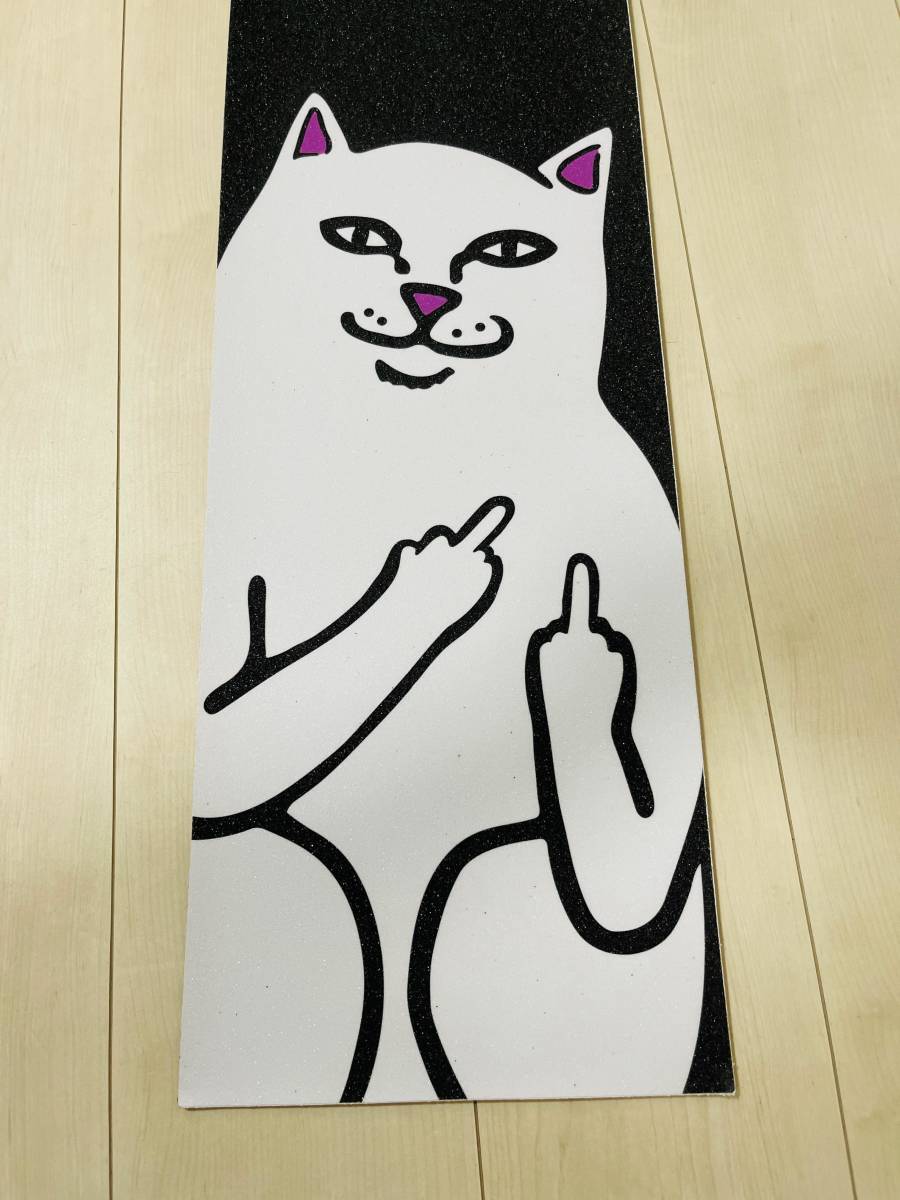 RIPNDIP リップンディップ  スケートボード スケボー デッキテープ グリップテープ skateboard 定番中指猫の画像2