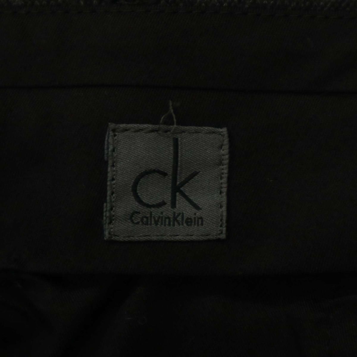 CK Calvin Klein カルバンクライン 秋冬 ウール★ スラックス パンツ Sz.30　メンズ グレー　C4B00160_1#Q_画像8