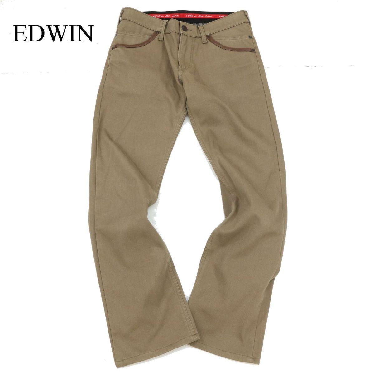 EDWIN エドウィン EGF503 EDGE WILD FIRE★ 【防風 防寒 裏起毛】 デニム パンツ ジーンズ Sz.29　メンズ 日本製 バイク　C4B00121_1#Q_画像2