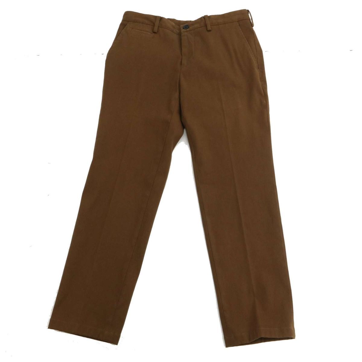 JOSEPH HOMME ジョセフ オム 通年 vintage chino PANTS★ スリム ストレッチ チノ スラックス パンツ Sz.44　メンズ 茶色　C4B00168_1#R_画像2