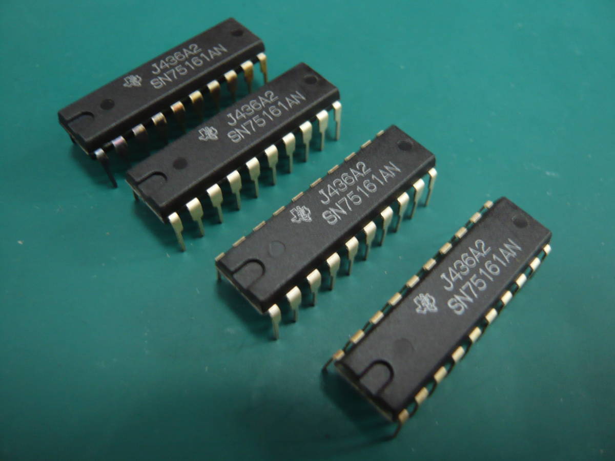 Texas Instruments SN75161AN (OCTAL GENERAL-PURPOSE INTERFACE BUS TRANSCEIVERS) 4個 送料込み_画像1