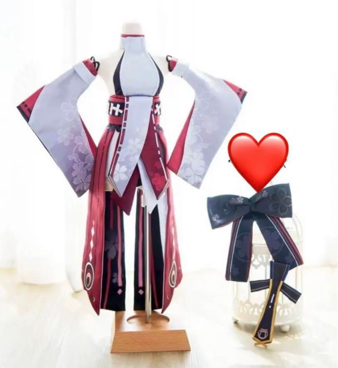 ディーラー様製 DD M胸 原神 八重神子 アウトフィット 服 ディーラー様製 DD M胸 原神 八重神子 アウトフィット 服