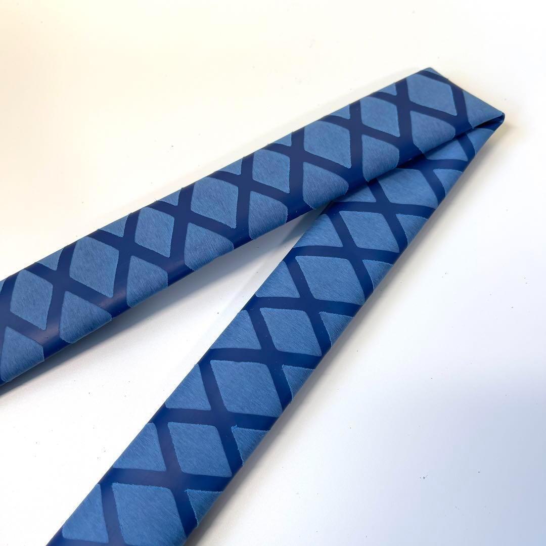 ラバーグリップ 50cmx25mm 青 ブルー 熱収縮 チューブ 竿カバー ラバーチューブ 絶縁チューブ グリップテープの画像9