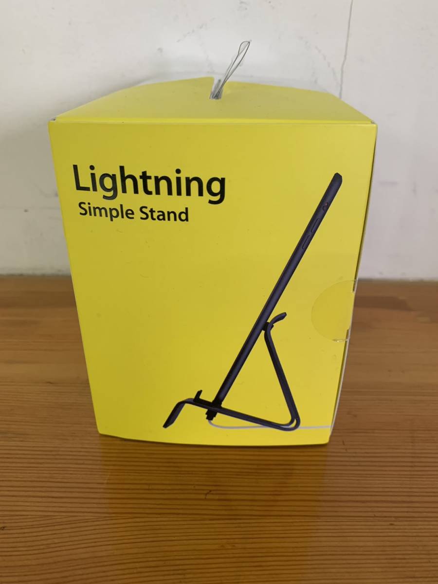 ラディウス radius PA-ST211K Lightning Simple Stand ブラック iPad Air Air2 iPad mini2 mini3 対応_画像4