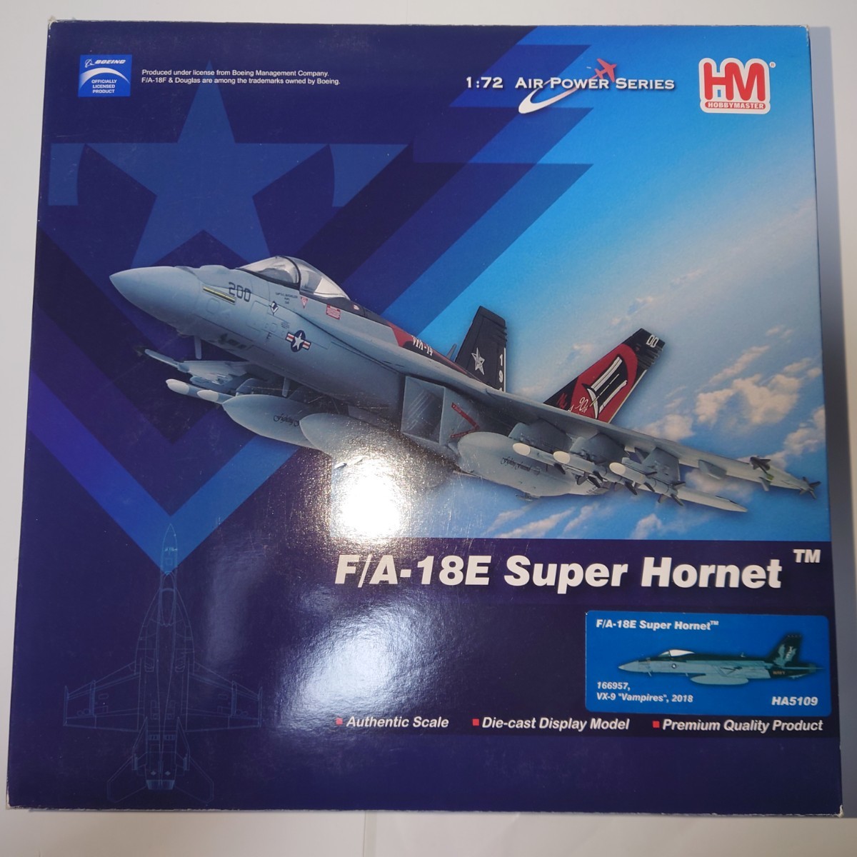 F/A-18E アメリカ海軍 VX-9「バンパイアズ」 18年 #166957/XE 1/72 [HA5109] ホビーマスター HOBBYMASTER 戦闘機 トップガンマーベリック_画像8