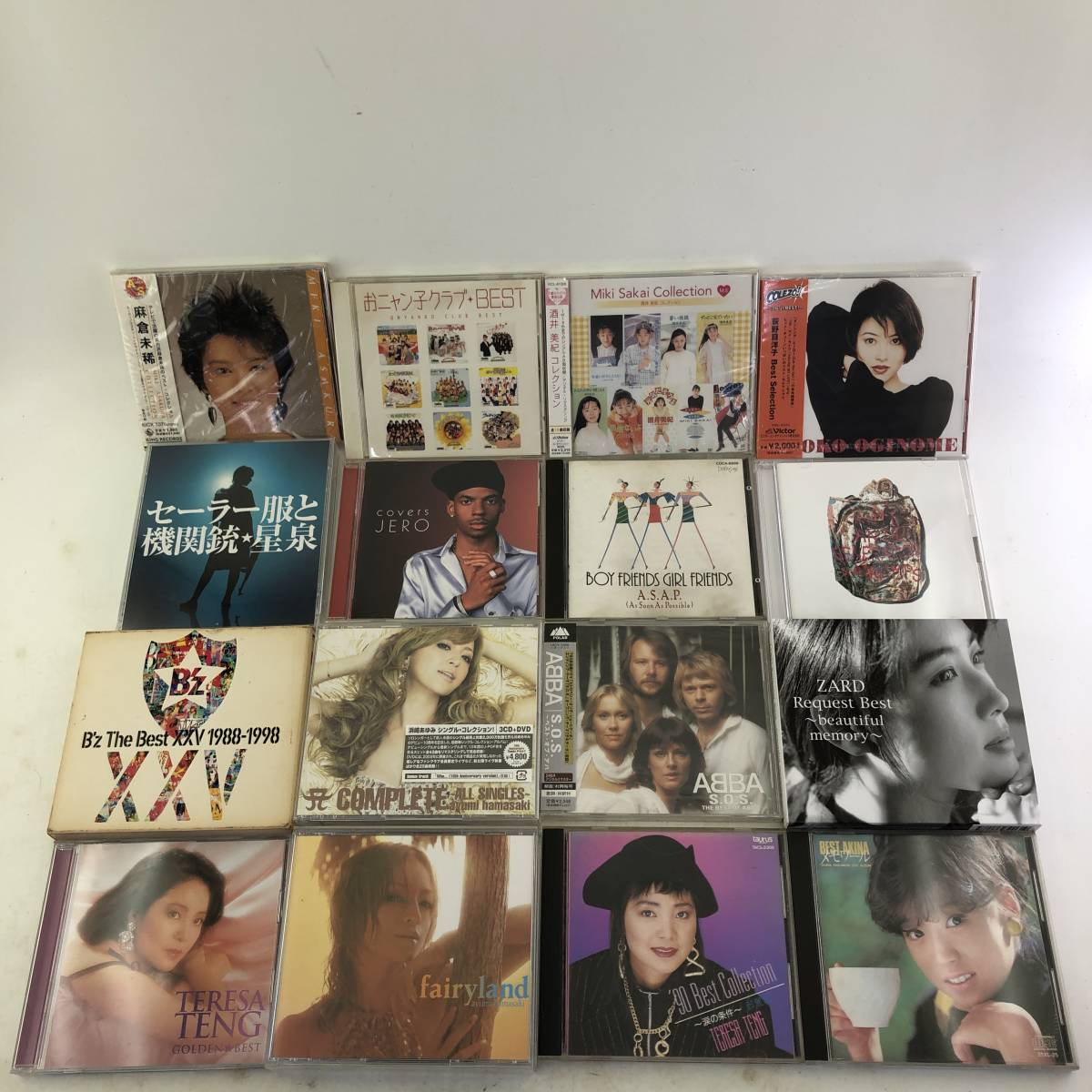 【53点セット】CD DVD まとめ/ZARD/松田聖子/テレサテン/安室奈美恵/酒井美紀/荻野目洋子/ABBA ベスト/おニャン子/麻倉未稀/浅香唯/TWICE等_画像7