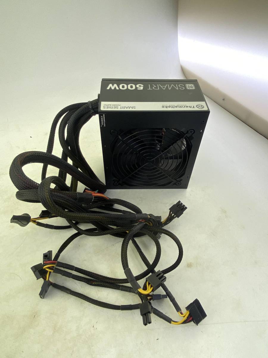 【ジャンク品】Thermaltake SPD-0500P 500W 電源ユニット　POWER SUPPLY　SMART SERIES_画像2