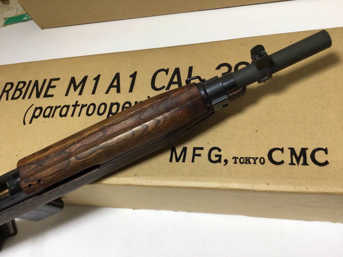 CMC製 M１カービン パラトルーパー モデルガン/ U.S.CARBINE M1A1 CAL.30 　カスタム_画像6