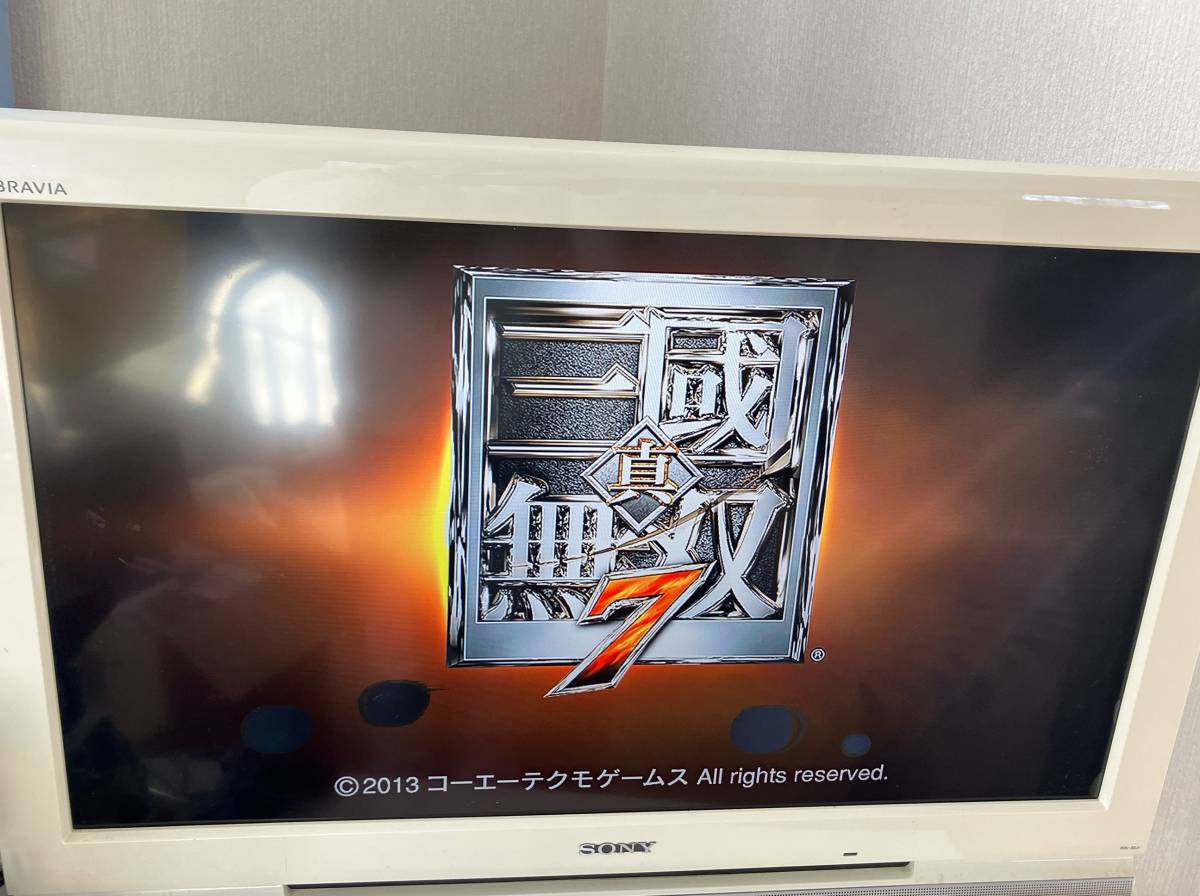 24-PS3-01　プレイステーション3　真・三國無双6 猛将伝, 真・三國無双7　動作品　PS3　プレステ3