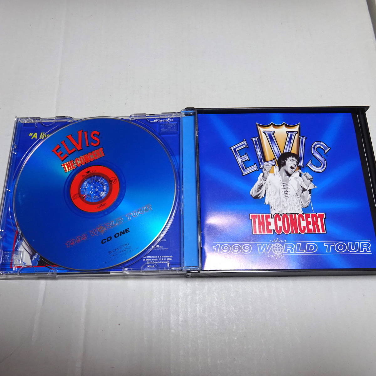 国内盤/帯付/2CD「エルヴィス・ザ・コンサート ～1999ワールド・ツアー」ELVIS THE CONCERT_画像3