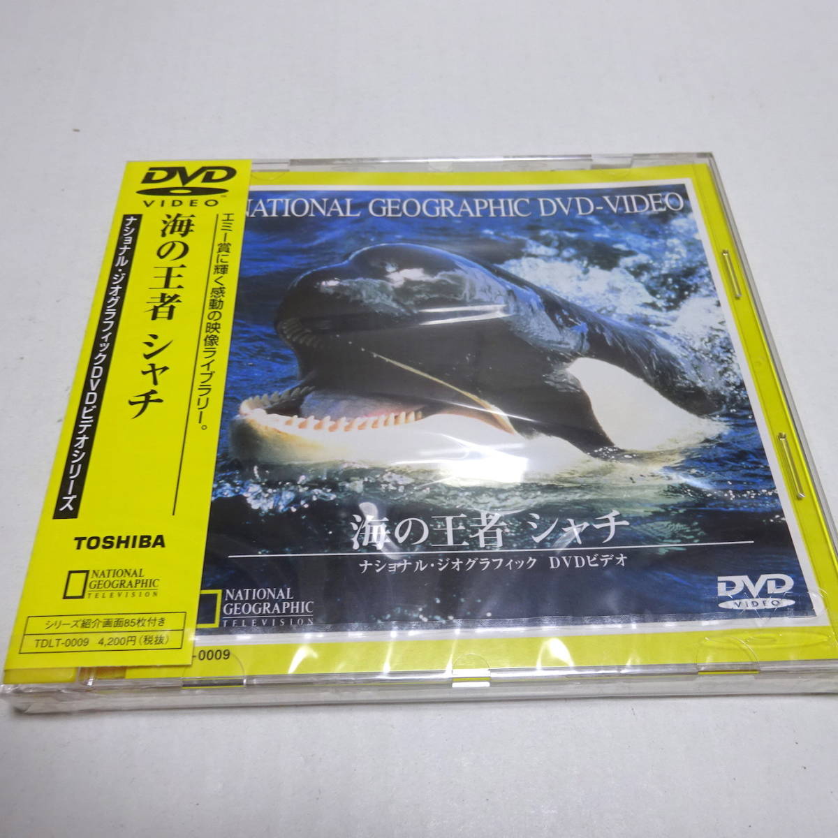 未開封DVD「海の王者 シャチ」ナショナル・ジオグラフィック_画像1