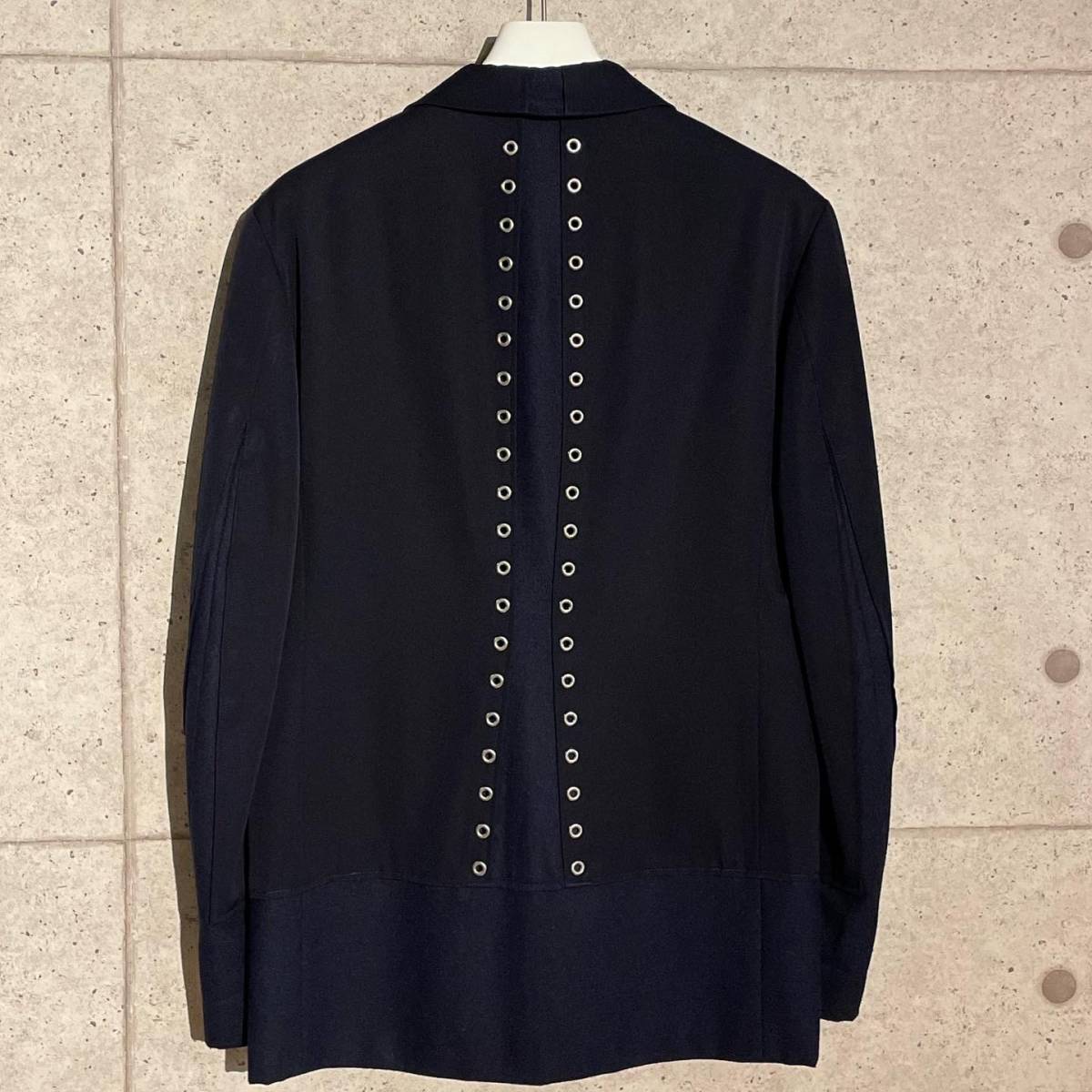 ONtheCORNER ITEM No.1581/COMMEdesGARCONS HOMMEPLUS コムデギャルソンオムプリュス ドッキングはとめジャケット 00aw size:M ネイビー