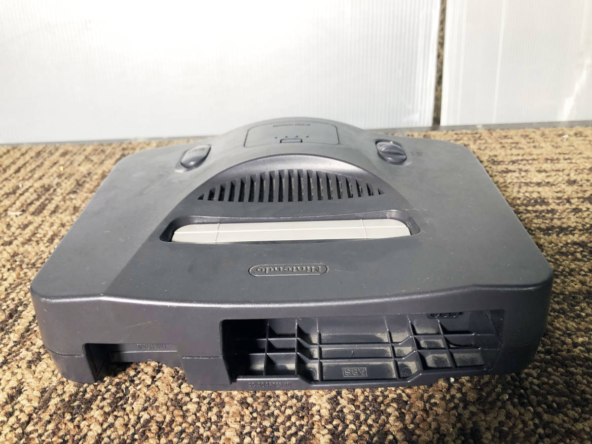 ★ 中古★ 任天堂64 Nintendo64 ニンテンドー64 本体 + コントローラー 2個 セット【NUS-001(JPN)】CQ5J_画像3