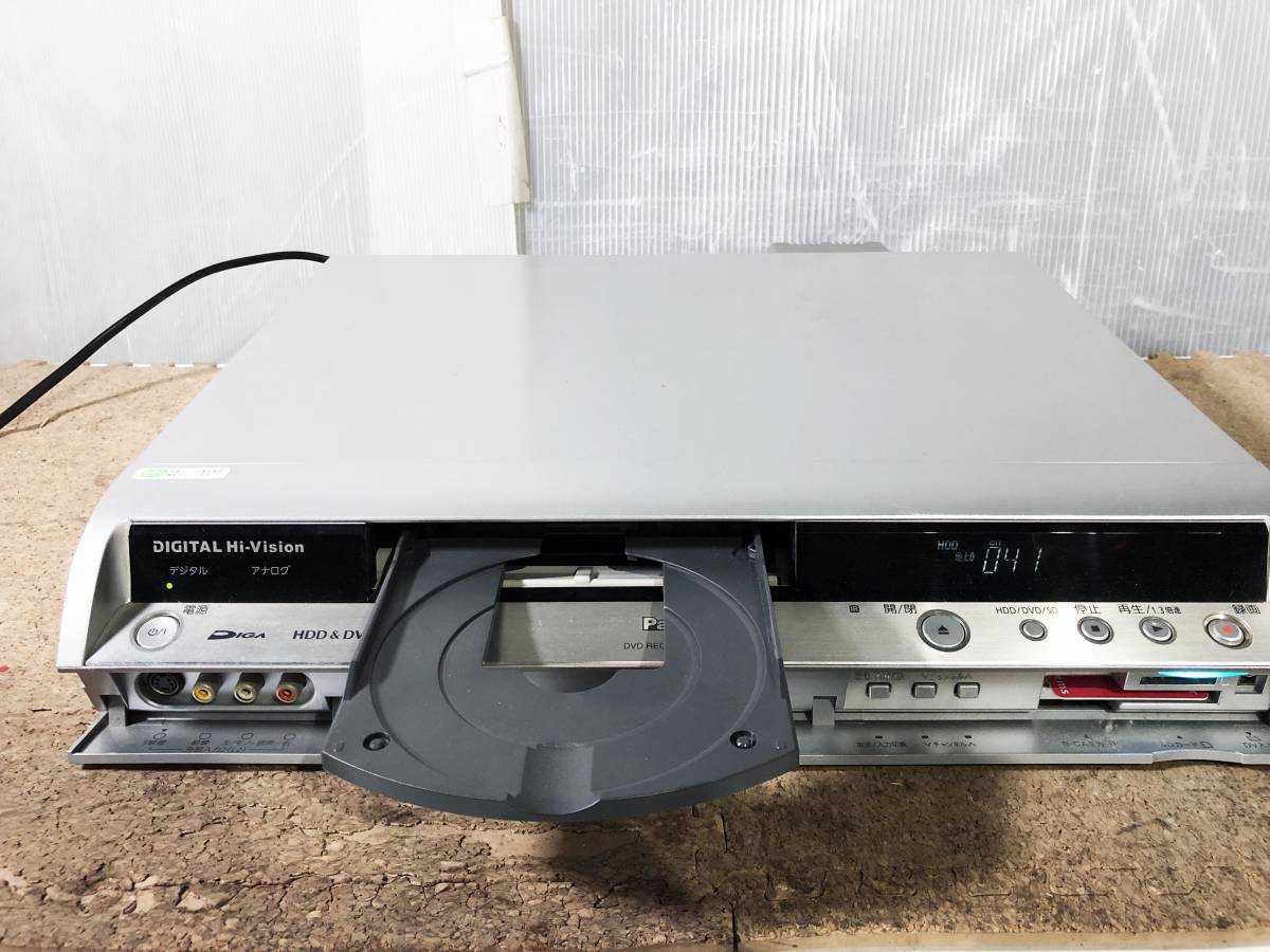 ★ 中古★Panasonic/パナソニック　DVDレコーダー　HDD内蔵　映像機器【DMR-EX350】CQ9J_画像6