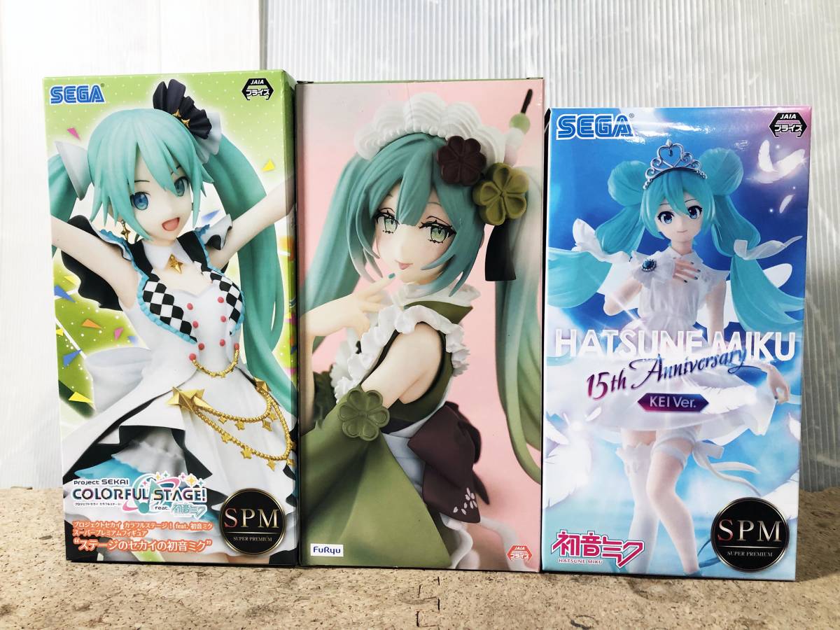 ◎★新品未開封★53個大量まとめ　初音ミク　フィギュア　（Aqua Float Girls・Qposket その他多数）【フィギュア/まとめ】CR8Q_画像5