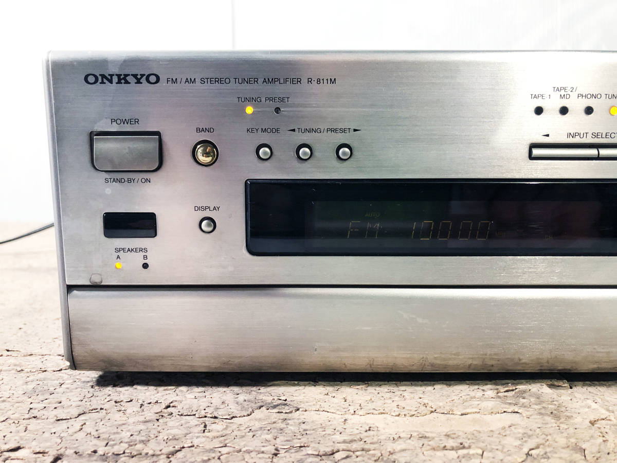 ★ 中古★ONKYO R-811M チューナーアンプ【R-811M】CSH9_画像3