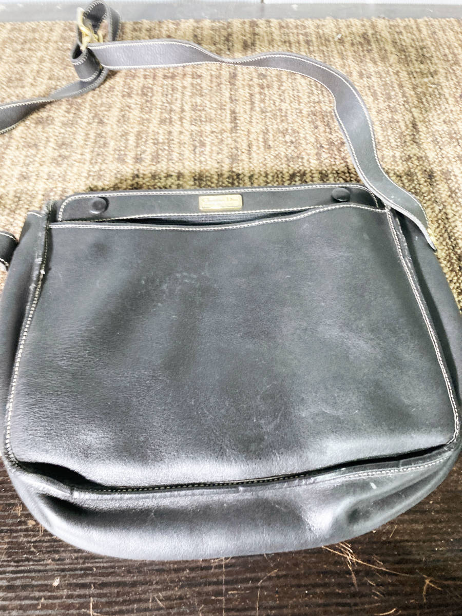 ◎★ 中古★ChristianDior 　クリスチャンディオール バッグ ショルダーバッグ ブラック 黒 ゴールド金具【 ChristianDior 】CR3S_画像3