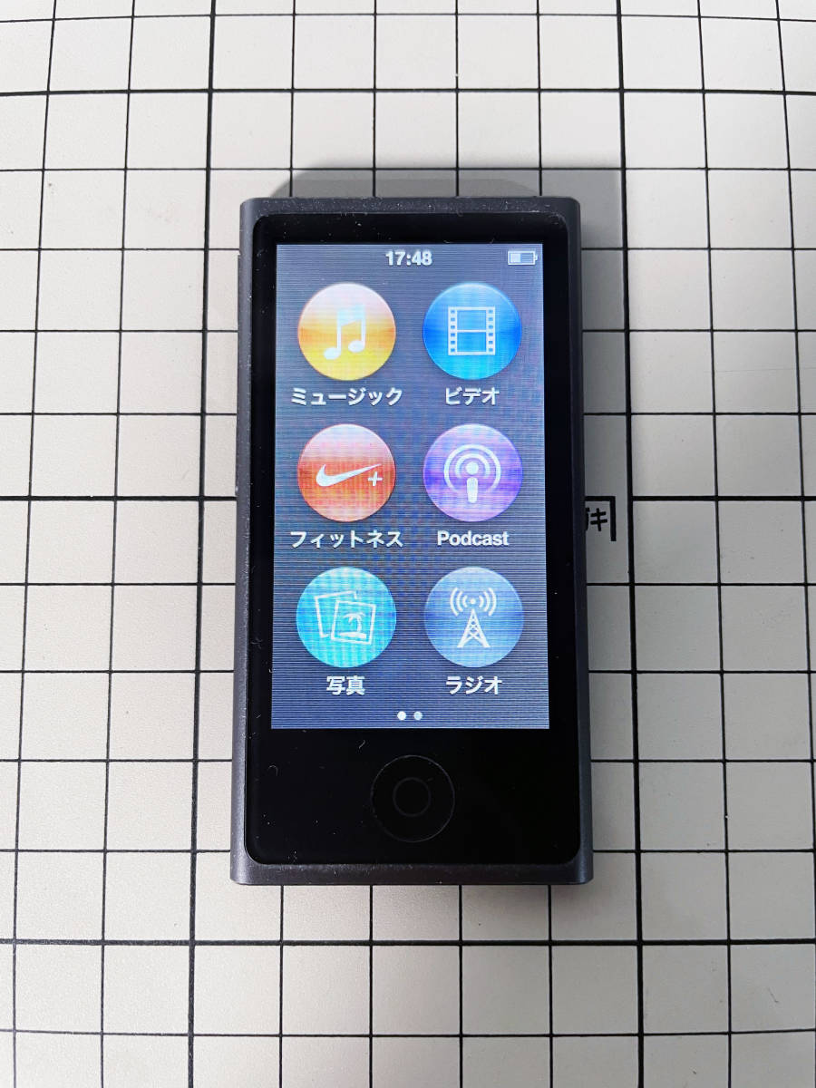★ 中古★apple/アップル iPod nano 16GB 本体 第7世代【A1446】CRZQ_画像1