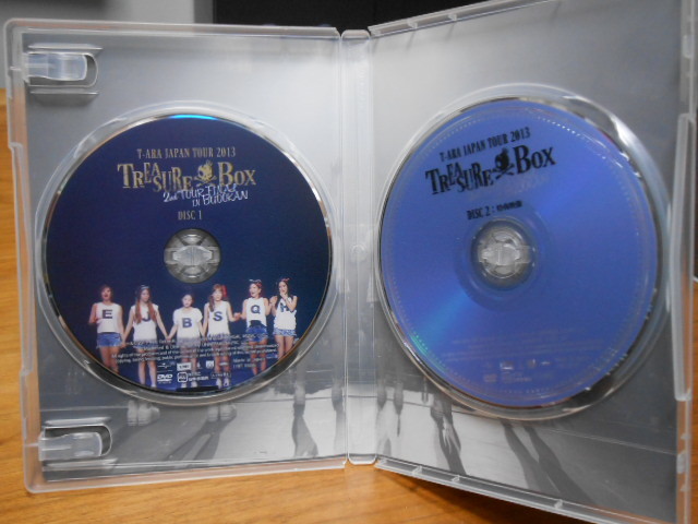 T-ARA JAPAN TOUR 2013 -TREASURE BOX- LIVE IN BUDOKAN （初回生産限定盤 ）2枚組 DVD 中古_画像3