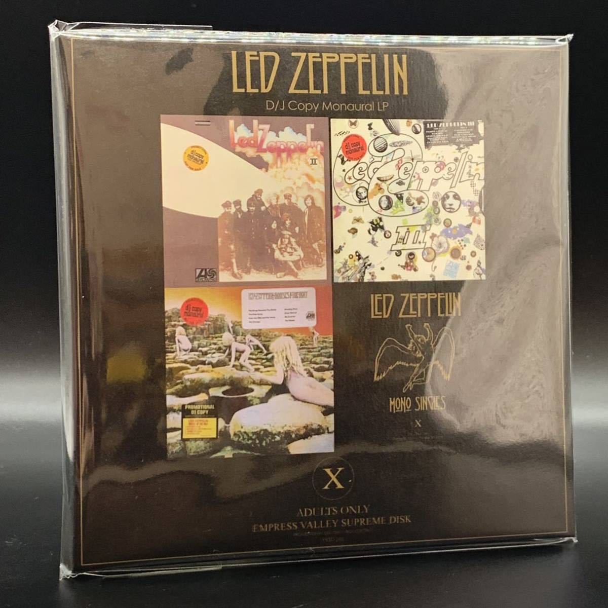 LED ZEPPELIN : レッド・ツェッペリンの秘密　MONO ALBUM 3CD BOX SET Empress Valley Supreme Disk 話題のアイテム入荷です！_画像2