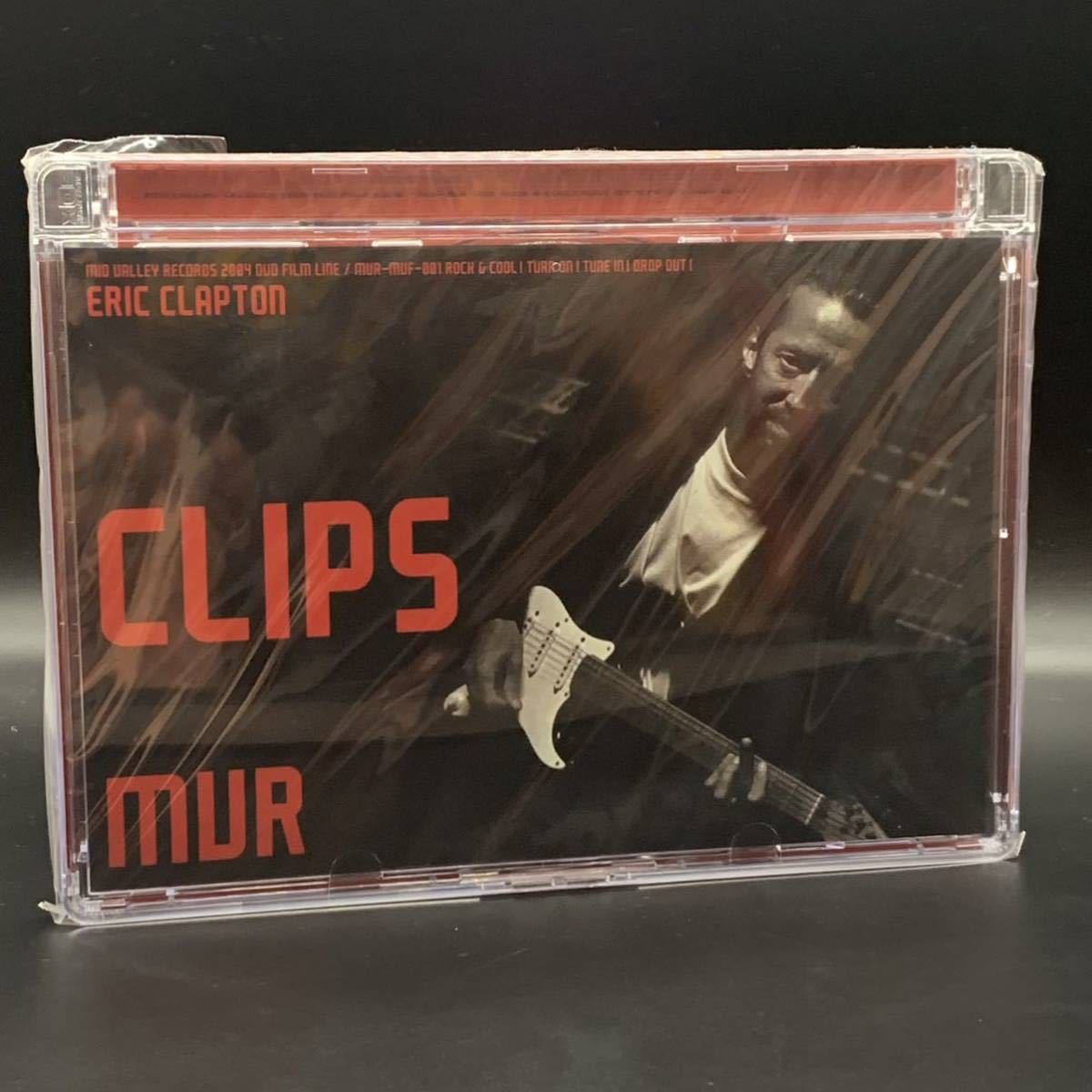 ERIC CLAPTON / CLIPS (D VD) 激レア！オリジナル・ジュエルケース仕様！デッドストック新品！クラプトン・プロ モ・クリップ集 Mid Valley_画像1