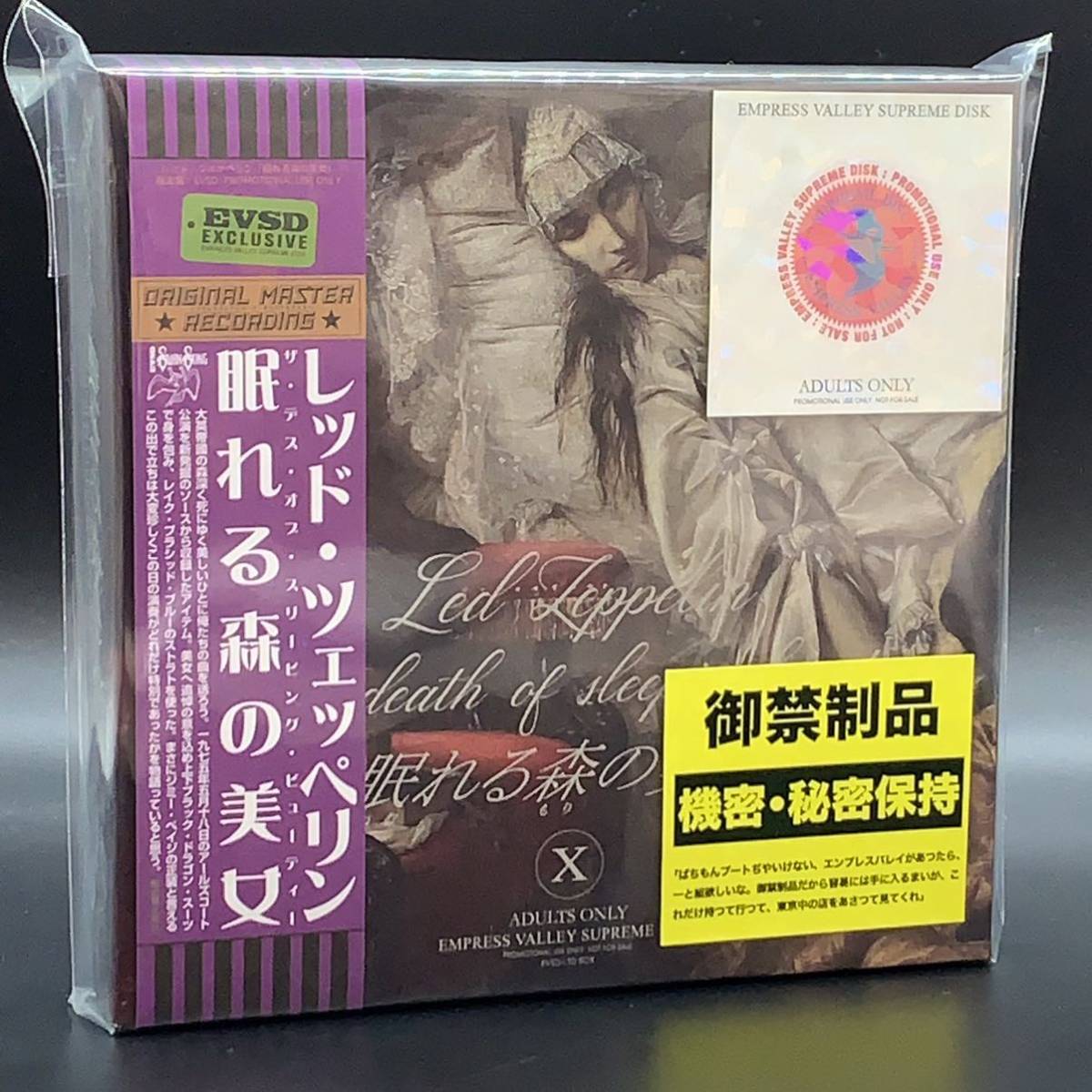 LED ZEPPELIN / THE DEATH OF SLEEPING BEAUTY「眠れる森の美女」(6CD BOX) export cover box
