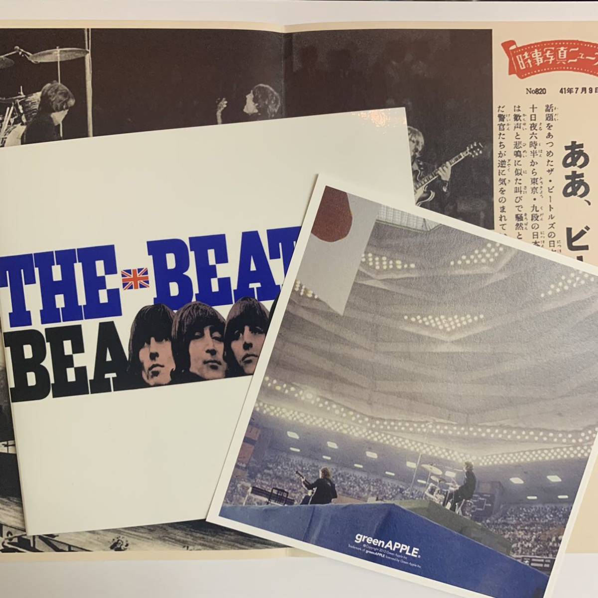THE BEATLES / LIVE AT BUDOKAN「武道館コンサート」CD 限定サマーセール！ここまで造りこまれた紙ジャケットはまさにコレクター仕様！_画像3