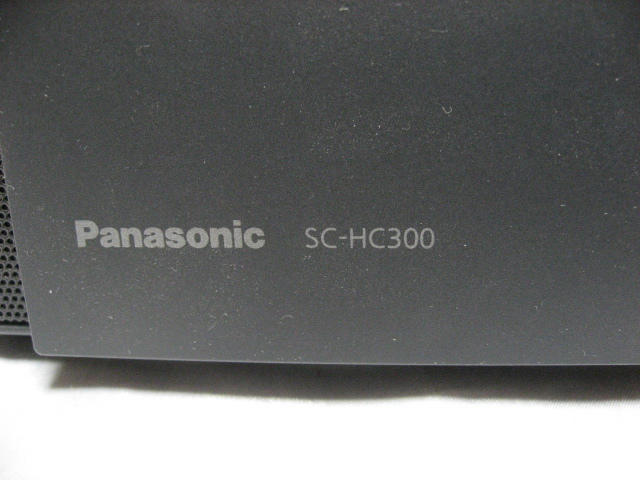 Panasonic　パナソニック コンパクトステレオシステム SC-HC300　ブラック　2019年製　動作品_画像6