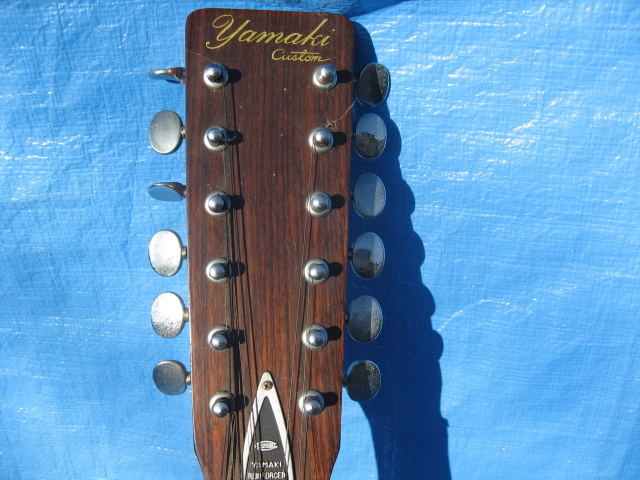 Yamaki ヤマキ custom FOLK NO.225 12弦　アコースティックギター フォークギター　現状品_画像3