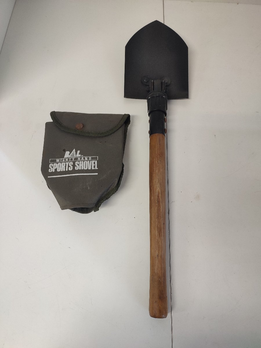 GTH/A15P-DA2 BAL 折りたたみ多機能シャベル スコップ MIGHTY HAND SPORTS SHOVEL アウトドア スポーツシャベル キャンプ・ガーデニングに_画像1