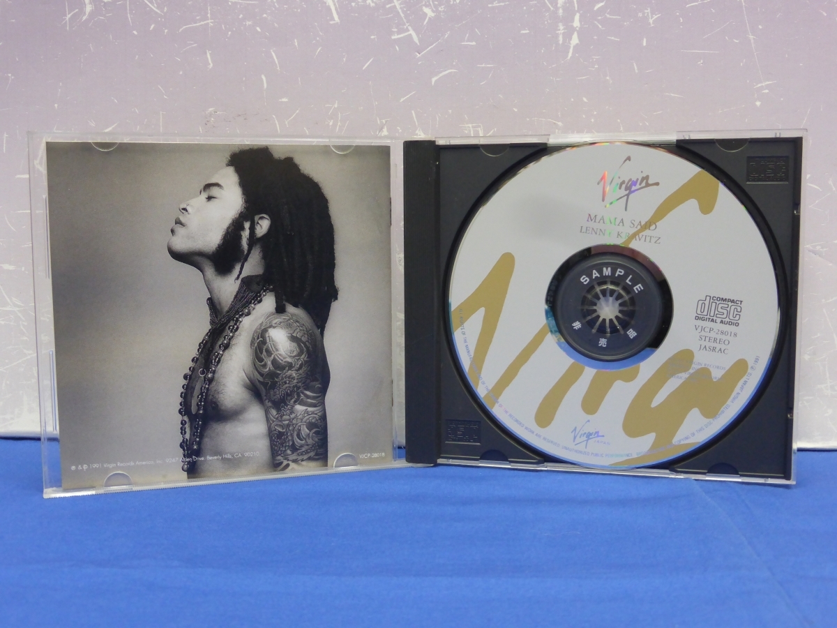 C12　LENNY KRAVITZ / MAMA SAID 見本盤 CD　レニ・クラヴィッツ / ママ・セッド　_画像3