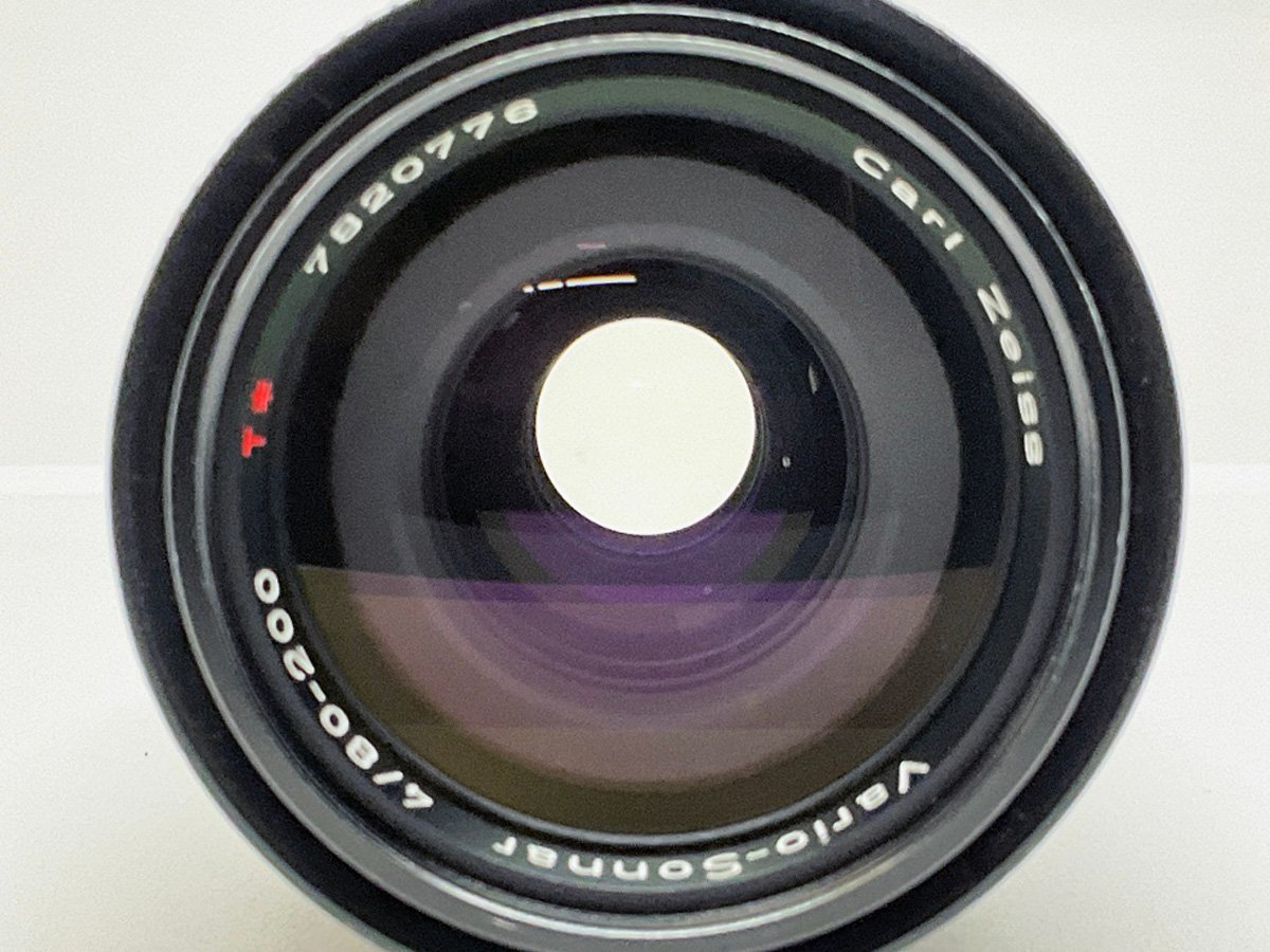 コンタックス CONTAX バリオゾナー Vario-Sonnar Carl Zeiss 80-200mm F4 T* MMJ MF カール ツァイス レンズ 動作確認・実写確認済_画像4