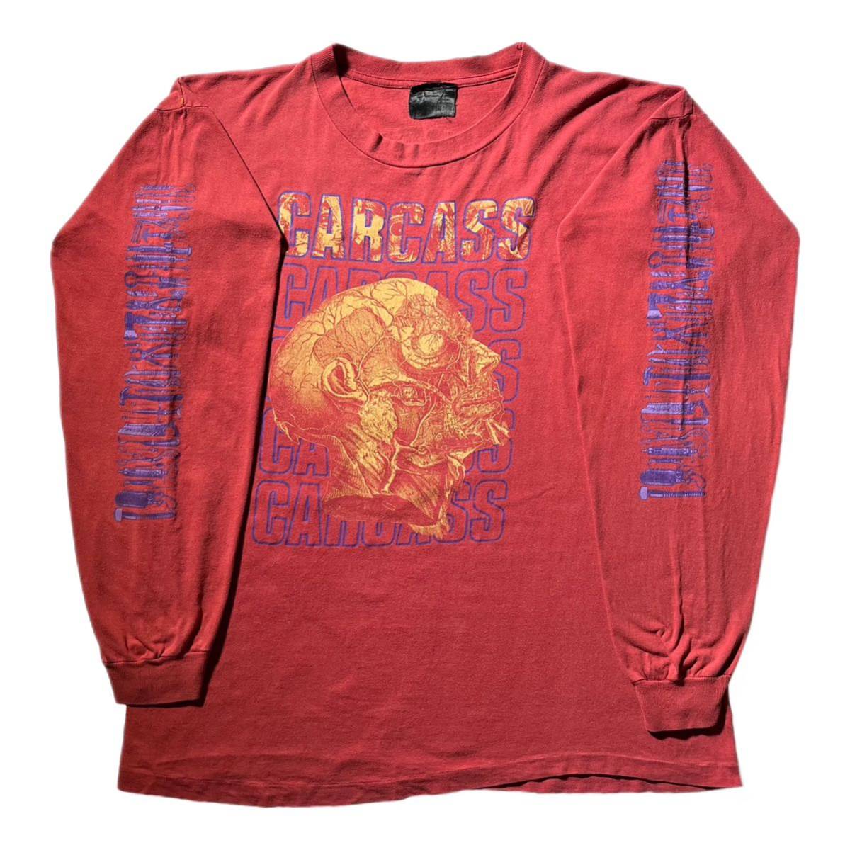 90s carcass カーカス ビンテージ Tシャツ TEE ロンT XL 90s carcass カーカス ビンテージ Tシャツ TEE ロンT XL