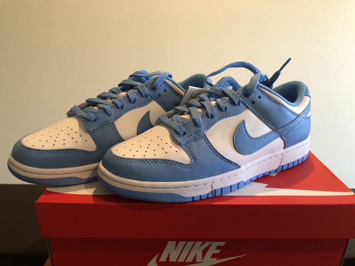 【新品未使用】【２７cm】【送料無料】Nike Dunk Low University Blueナイキ ダンク ロー ユニバーシティブルー_画像3