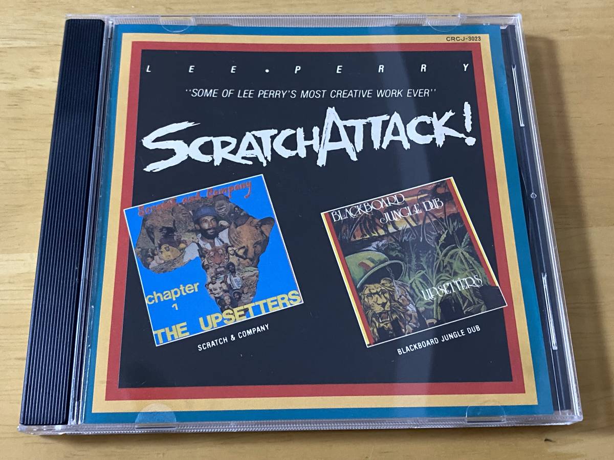 Lee Perry Scratch Attack Scratch & Company + Blackboard Jungle Dub 輸入CD 検:リーペリー Reggae The Upsetters Augustus Pablo Bunny_画像1