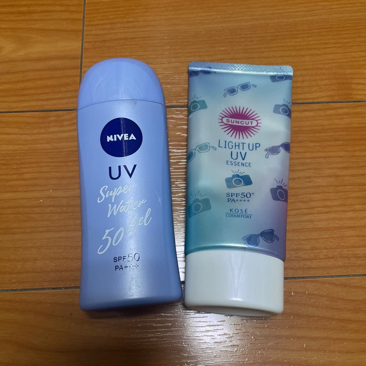 日焼け止め　サンカット　ライトアップUV エッセンス&ニベアSUN まとめ売り SPF50