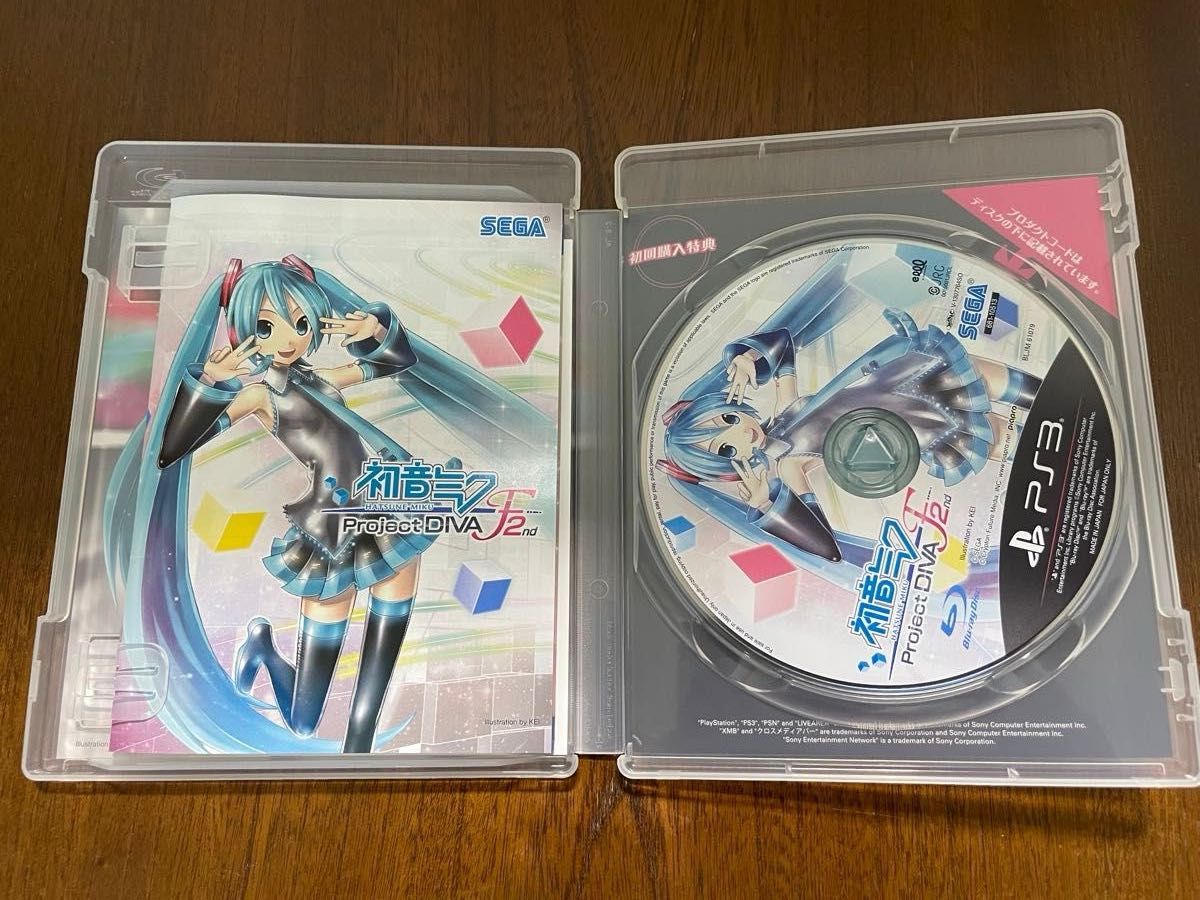 【PS3】 ２本セット　初音ミク -Project DIVA- F  と-Project DIVA- F 2nd