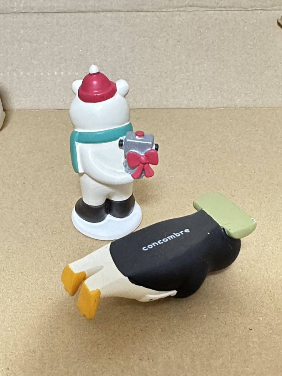 コンコンブル デコレ 置物 ビーチパラソル お花見 文鳥 日本茶 お茶 シロクマ プレゼント交換 ロボット クリスマス ペンギン お昼寝の画像3