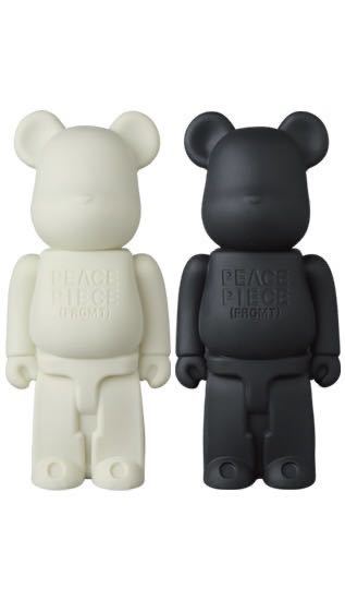 セール 新品未開封 BE@RBRICK fragmentdesign スクイーズ 200％ベアブリック 2体セットmedicomtoy メディコムトイ 完売品