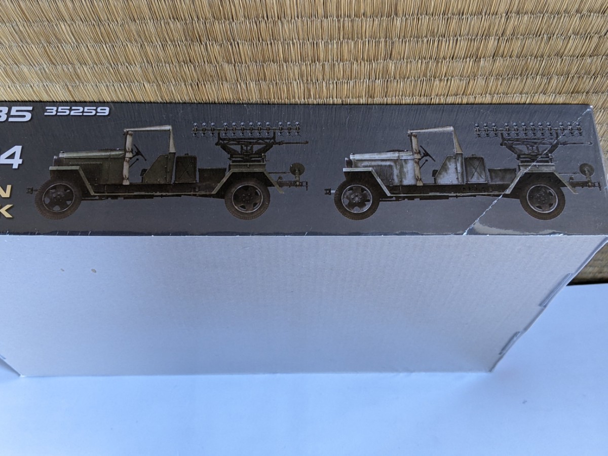 MiniArt 1/35 MB-8-24 カチューシャ　1.5tトラック搭載ロケット砲　プラモデル　未開封　ミニアート_画像4